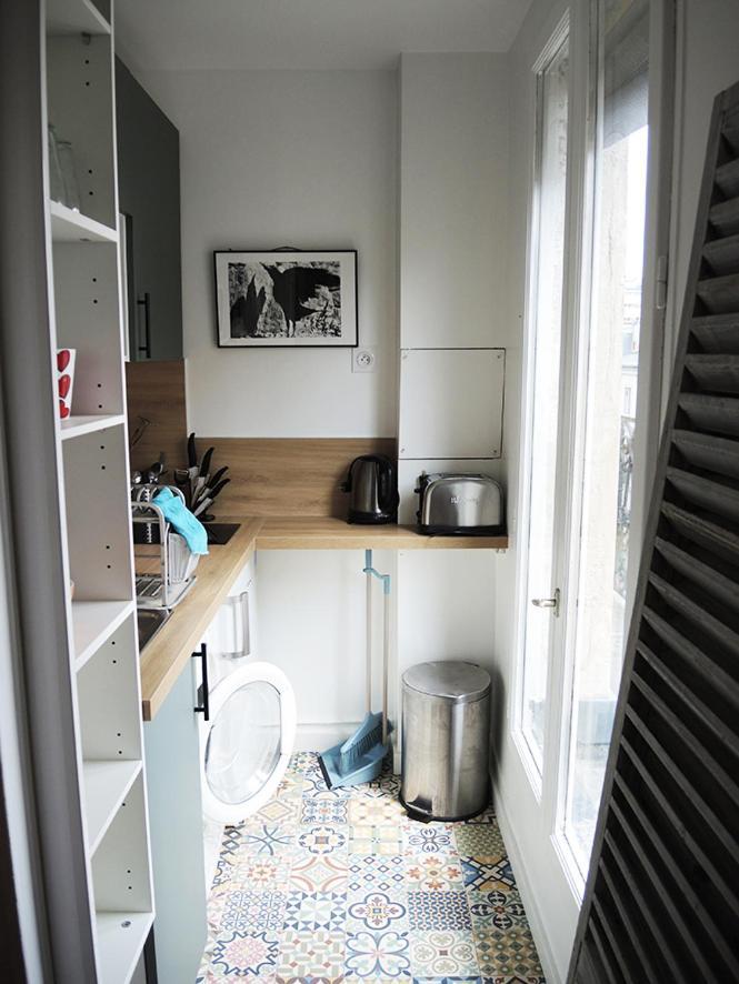 Ferienwohnung 2 Pieces Avec Balcon Plein Sud Paris Exterior foto