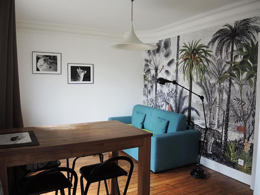 Ferienwohnung 2 Pieces Avec Balcon Plein Sud Paris Exterior foto